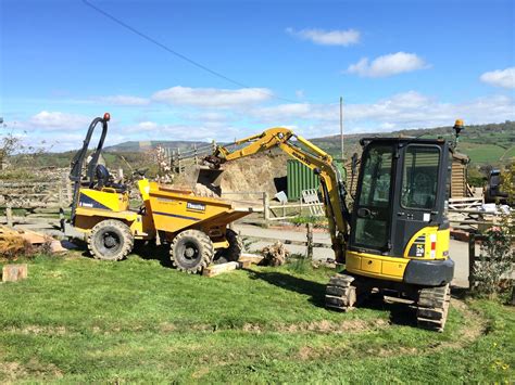 Mini Digger Hire in Ottery St Mary 